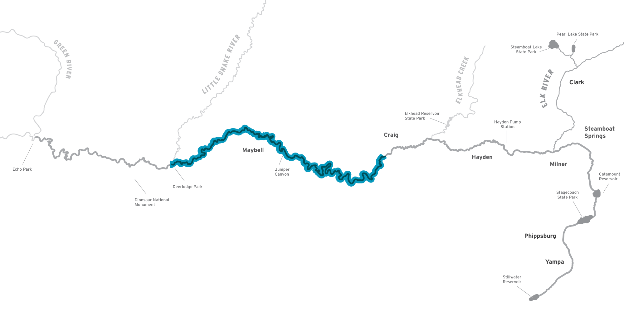 Lower Yampa Segment