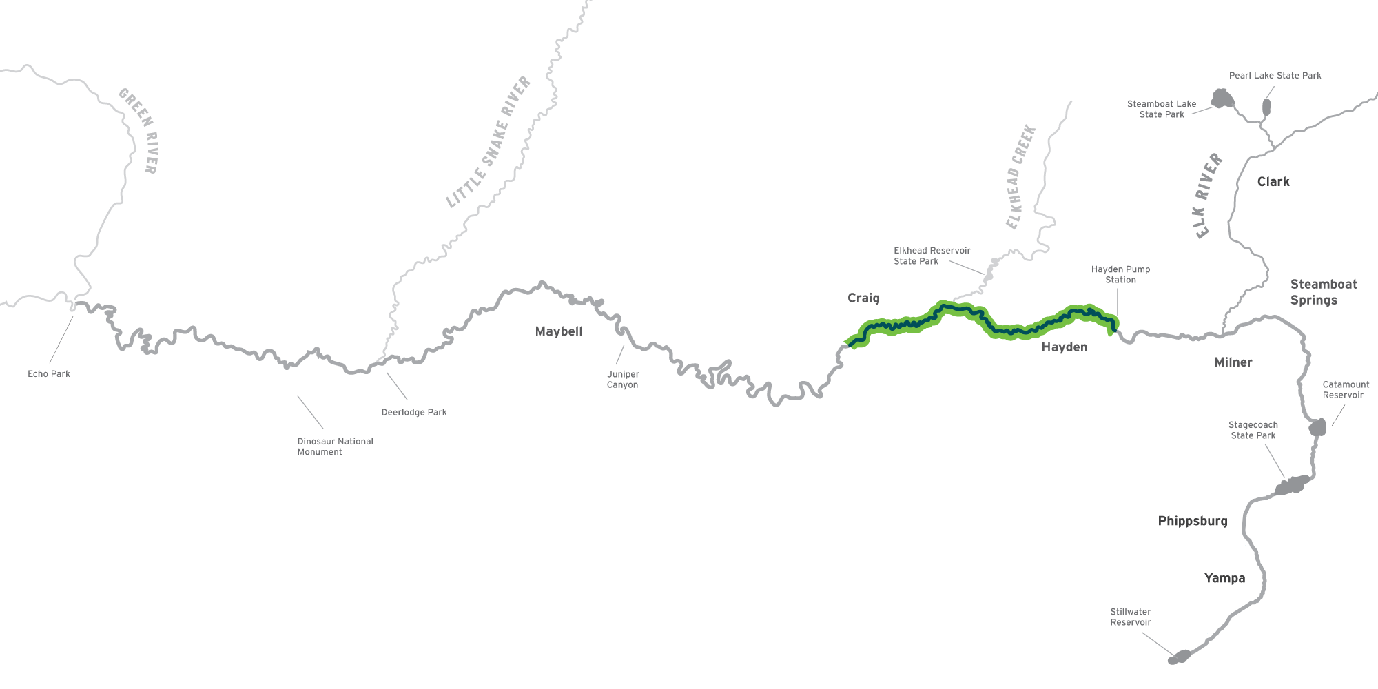 Middle Yampa Segment